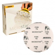 Mirka Microstar 77 mm velcro zonder gaten