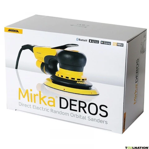 MIRKA DEROS-325CV 77/2,5mm elek. schuurmachine - Afbeelding 2