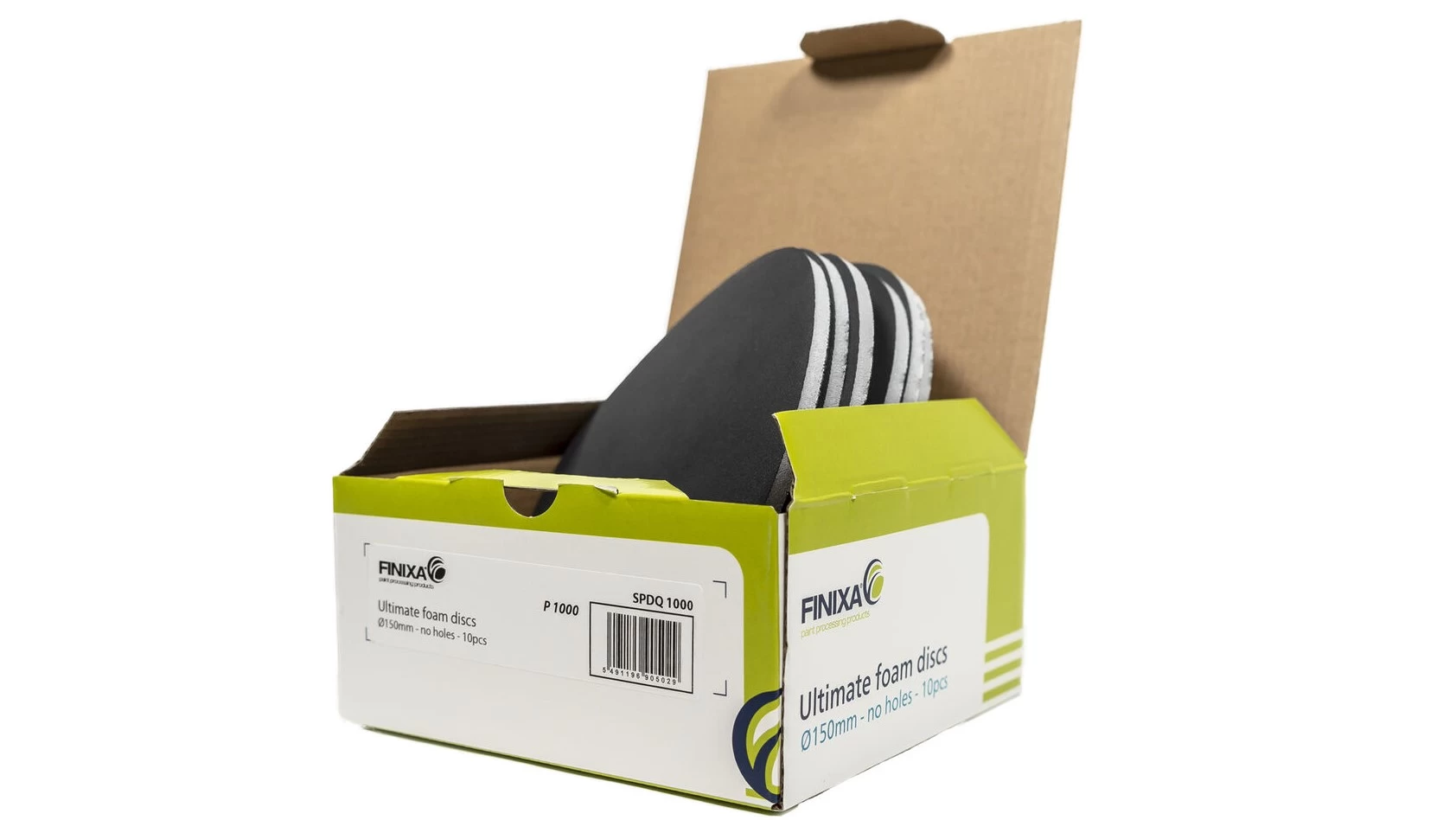 Finixa Foam disc velcro 150mm 10st
