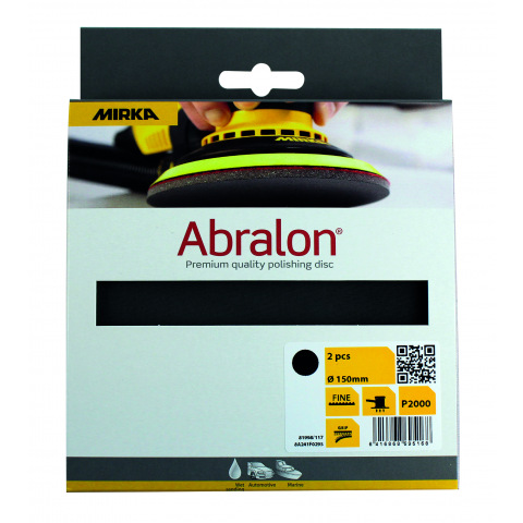 Mirka Abralon soft 150mm velcro DHZ verpakking